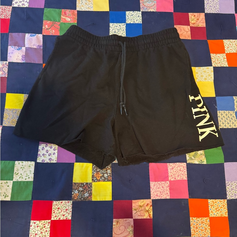 Victoria's Secret PINK Black Athletic Shorts